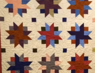 ویدئو :  آموزش چهل تیکه دوزی زیبای ستاره ها توسط خانم دوان