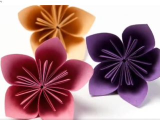 ویدئو :  آموزش سه مدل گل با کاغذ