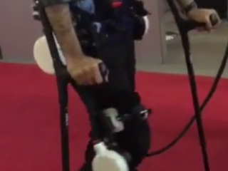 ویدئو :  ربات اسکلت خارجی این بار از نوع ایرانی: اکسوپد