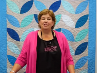 ویدئو :  چهل تکه دوزی طرح زیبای برگهای نارنج ازخانم دوان