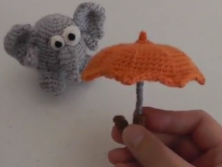 ویدئو :  بافت چتر تزیینی کوچک قسمت اول