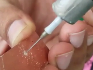 ویدئو :  درست کردن دریل کوچک