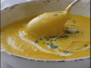 ویدئو :  سوپ کدو حلوایی