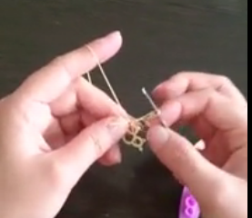 ویدئو: آموزش گیپوربافی و کار با (دوک اوکشی) قسمت دوم .