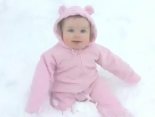 ویدئو :   کودکان و اولین برف