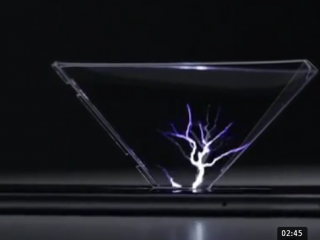 ویدئو :   پخش کردن هولوگرام سه بعدی در گوشی