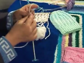 ویدئو :  آموزش زیگزاگ بافی