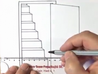 ویدئو :  خیلی راحت یک نقاشی سه بعدی بکشید!