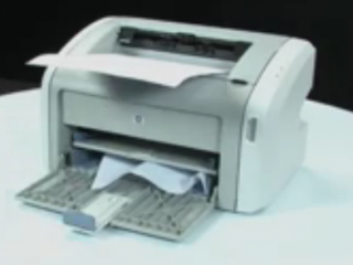 ویدئو :   گیر کردن کاغذ در پرینتر