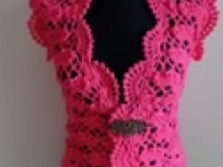 ویدئو :     آموزش بافتنی با قلاب - بافت جلیقه زنانه