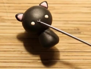 ویدئو :  ساخت زوج گربه با خمیرپلیمری