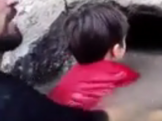 ویدئو :  شکار گربه ماهی با دست خالی توسط پسر بچه