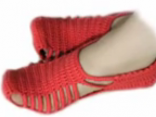 ویدئو :   آموزش قلاب بافی - بافت پاپوش