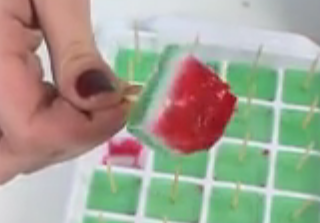 ویدئو : آموزش یک نوع ژله هندوانه برای شب یلدا