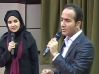 ویدئو : طنز خنده دار و جوک های خانم مجری