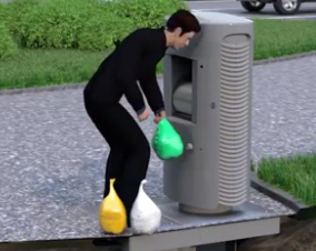 سیستم هوشمند جمع آوری زباله های شهر استکهلم