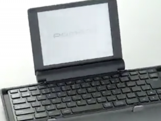 ویدئو :  دستگاه تایپ تاشو ، سبک و قابل حمل پومرا