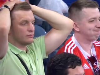 ویدئو :  اشکها و لبخند های بعد از بازی روسیه - کرواسی