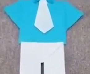 ویدئو:   آموزش ساخت کت شلوار با کاغذ