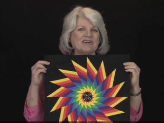 ویدئو :  چهل تکه دوزی (مدل رنگین کمان)