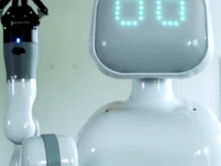 ویدئو :  روبات بیمارستانی موکسی