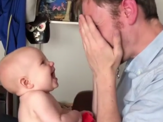 ویدئو :  شادترین کودکان و پدر ها