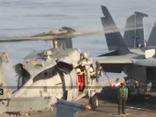 ویدئو :  رهگیری ناو آمریکایی توسط نیروهای سپاه در خلیج فارس