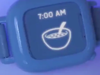 ویدئو :  گجتی که به کودکان فعالیت روزانه را یادآوری می کند