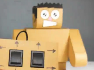 ویدئو :   ساخت ربات کنترل از راه دور با استفاده از مقوا