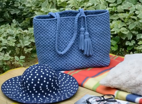 ویدئو: آموزش بافت کیف مکرومه بافی بسیار زیبا