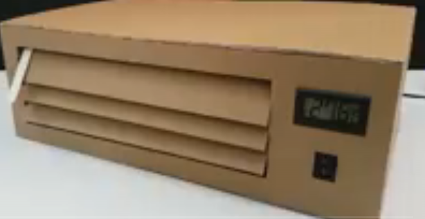 ویدئو :  آموزش ساخت کولر گازی با کارتون