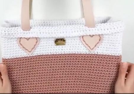 ویدئو : آموزش بافت کیف قلاب بافی فوق العاده زیبا