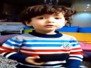 ویدئو :   حرف زدن بامزه کودک !