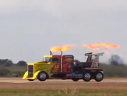 ویدئو : کامیونی با موتور جت با ۳۷۶ مایل در ساعت سرعت (مطلب)