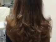 ویدئو :  حالت دادن مو با روشى جالب (مطلب)