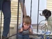 ویدئو : به این میگن بچه باهوش :)) (مطلب)