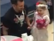 ویدئو :  ازدواج نمادین کودک ۴ساله مبتلا به سرطان با پرستارش (مطلب)