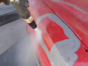 ویدئو :  روش سندپلاست کردن خودرو- دی دیل (مطلب)