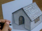 ویدئو :     فوت و فن هنر ترسیم سه بعدی یک خانه با کاغذ (مطلب)