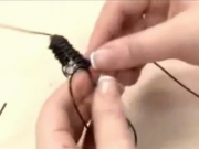 ویدئو :  آموزش گره کشویی و قابل تنظیم برای دستبند (مطلب)