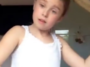 ویدئو :  آموزش شنیون توسط دختر کوچلوی شیطون بلا! (مطلب)
