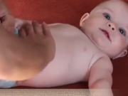 ویدئو :  تکنیک ماساژ نوزاد