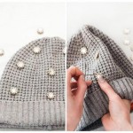 آموزش تصویری از زیبا کردن کلاه پشمی در زمستان