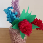 ویدئو : طرز ساخت گل کاغذی (مطلب)