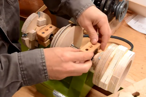 ویدئو : آموزش ساخت بلبرینگ چوبی در کارگاه نجاری