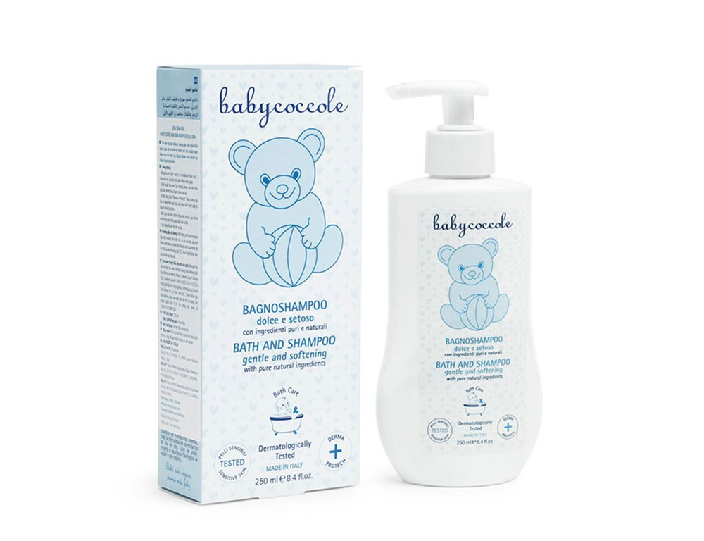شامپو سر و بدن کودک 250 میلی لیتر بی بی کوکول baby coccole اورجینال