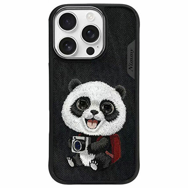 قاب گوشی آیفون 16 پرو نیمی NIMMY N-XDY طرح پاندا با چشم برجسته