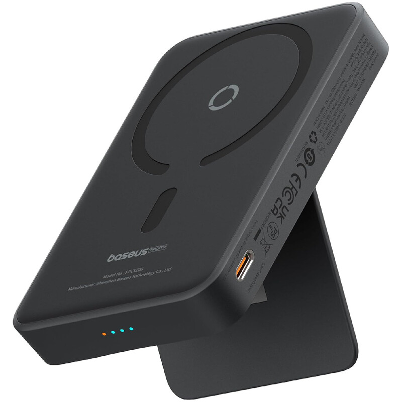 پاور بانک وایرلس مگنتی 20 وات 5000 بیسوس Baseus P10064100122 PPCXZ05