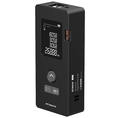 متر لیزری دیجیتال آتومن Atuman اصل مدل LS3 با 8 حالت اندازه‌گیری