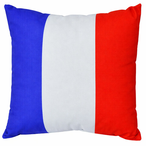 کوسن شیشه عقب خودرو تام کلین Tamclean طرح پرچم فرانسه 35*35 تک عددی